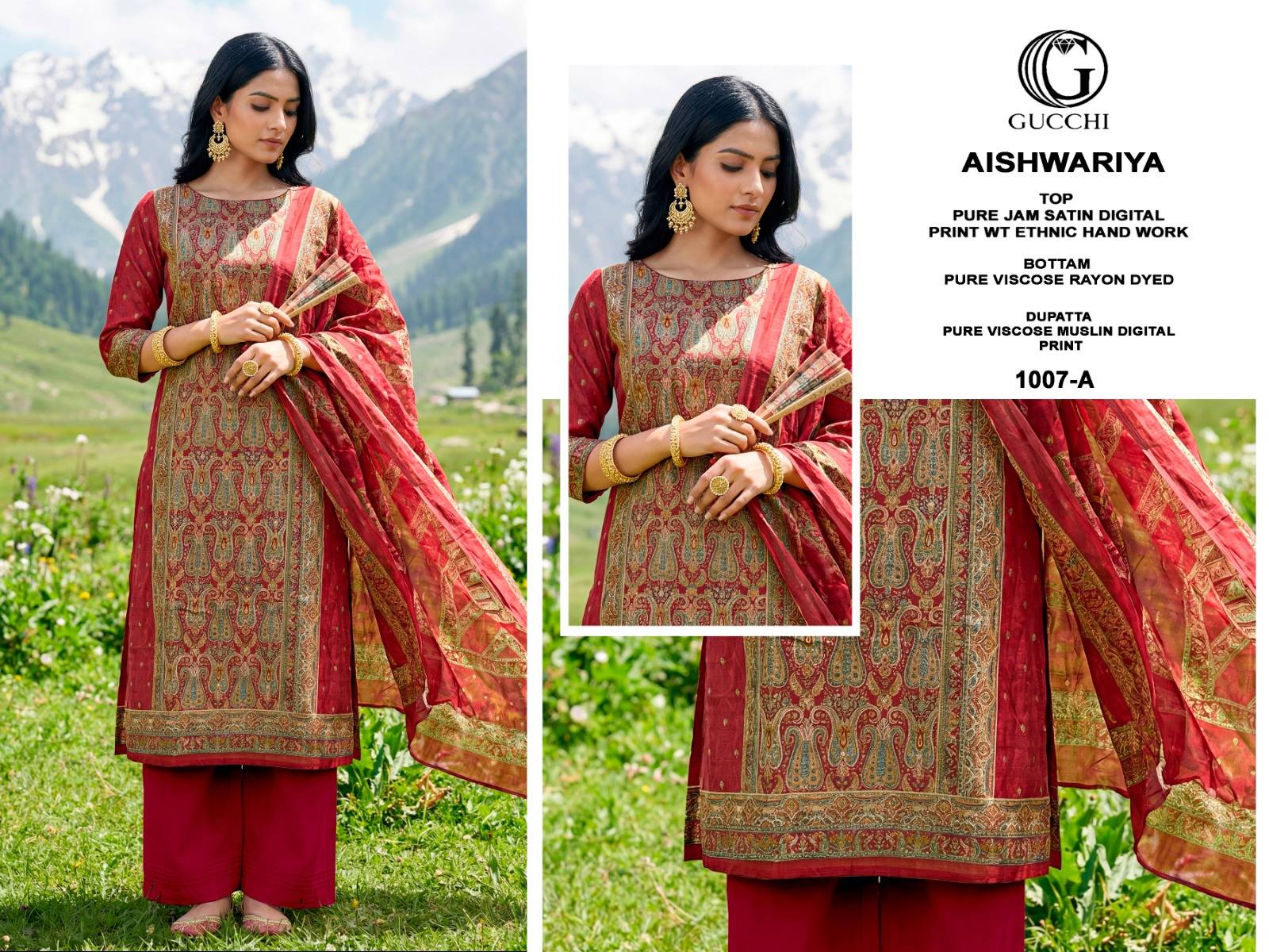 AISHWARIYA – 1007 by Fashid 1007A TO 1007E SERIES 